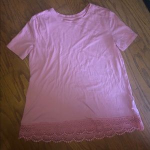 Old Navy salmon shirt